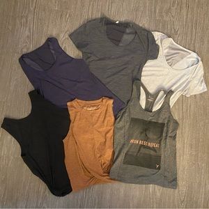 BUNDLE OF SIX - Old Navy Workout Tops